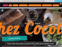 Tablet Screenshot of chezcocotte.fr
